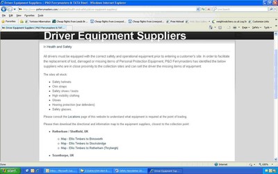 PPE suppliers